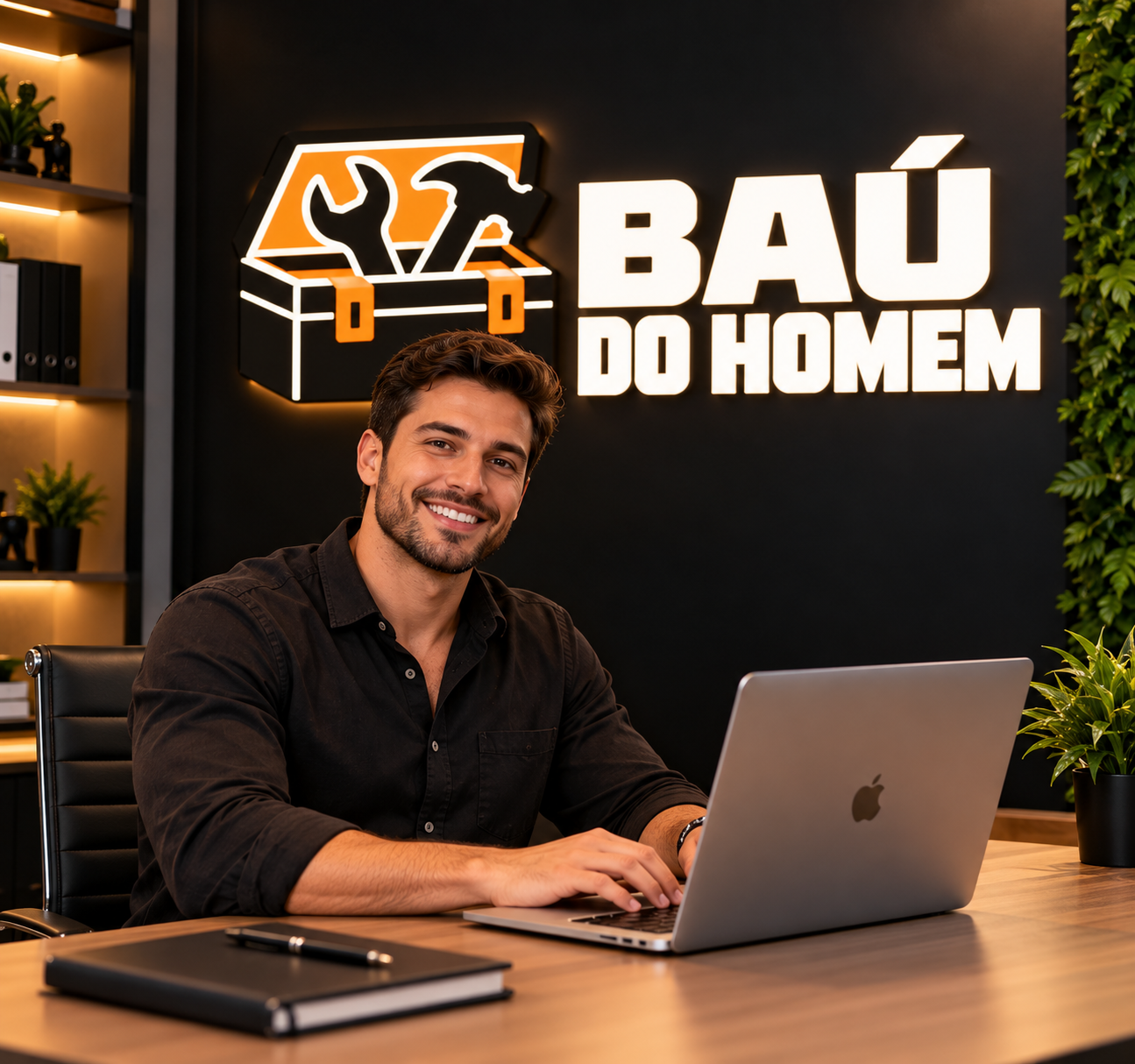 Bastidores do Baú do Homem