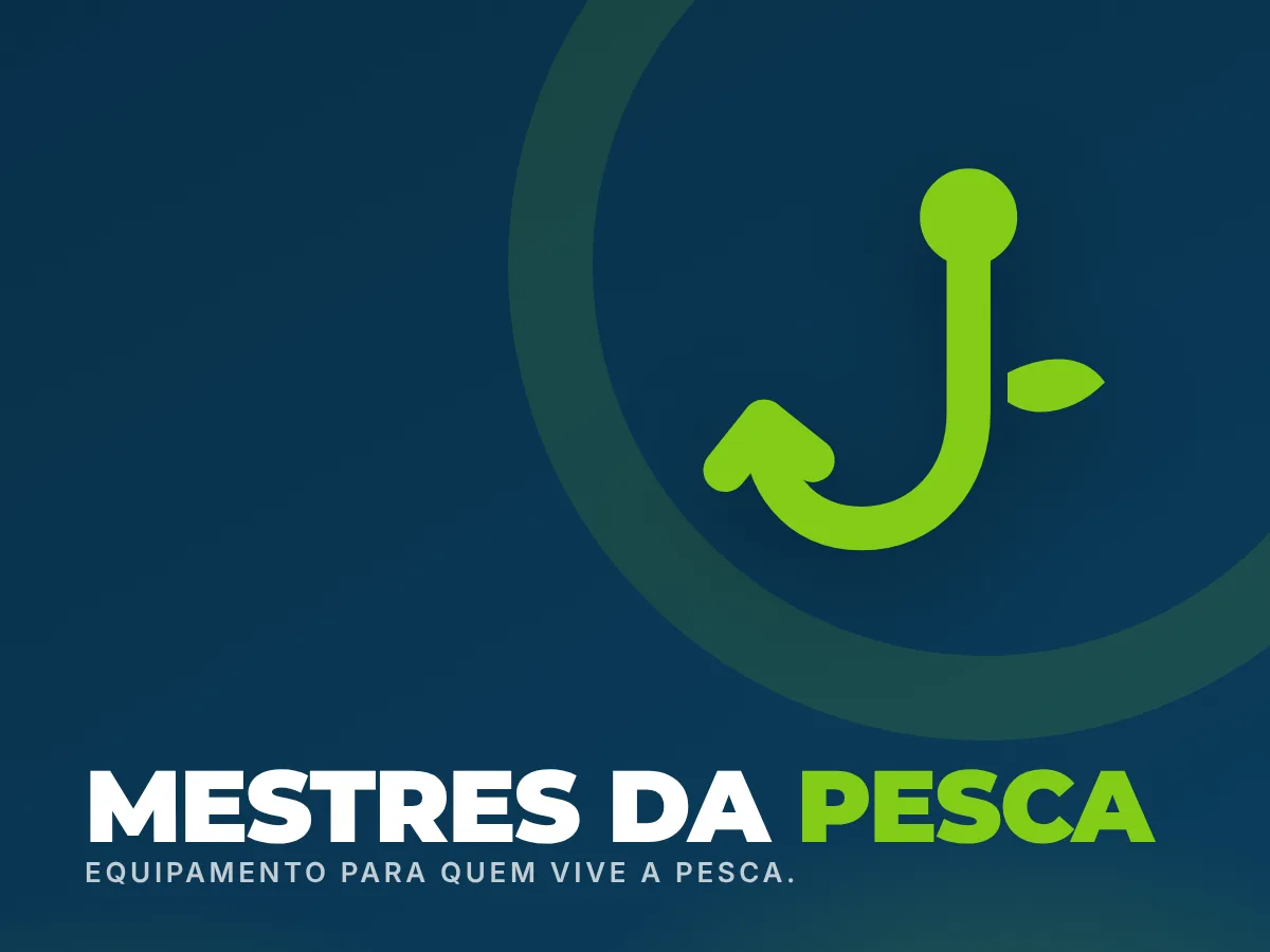 Equipamentos de pesca da Mestres da Pesca