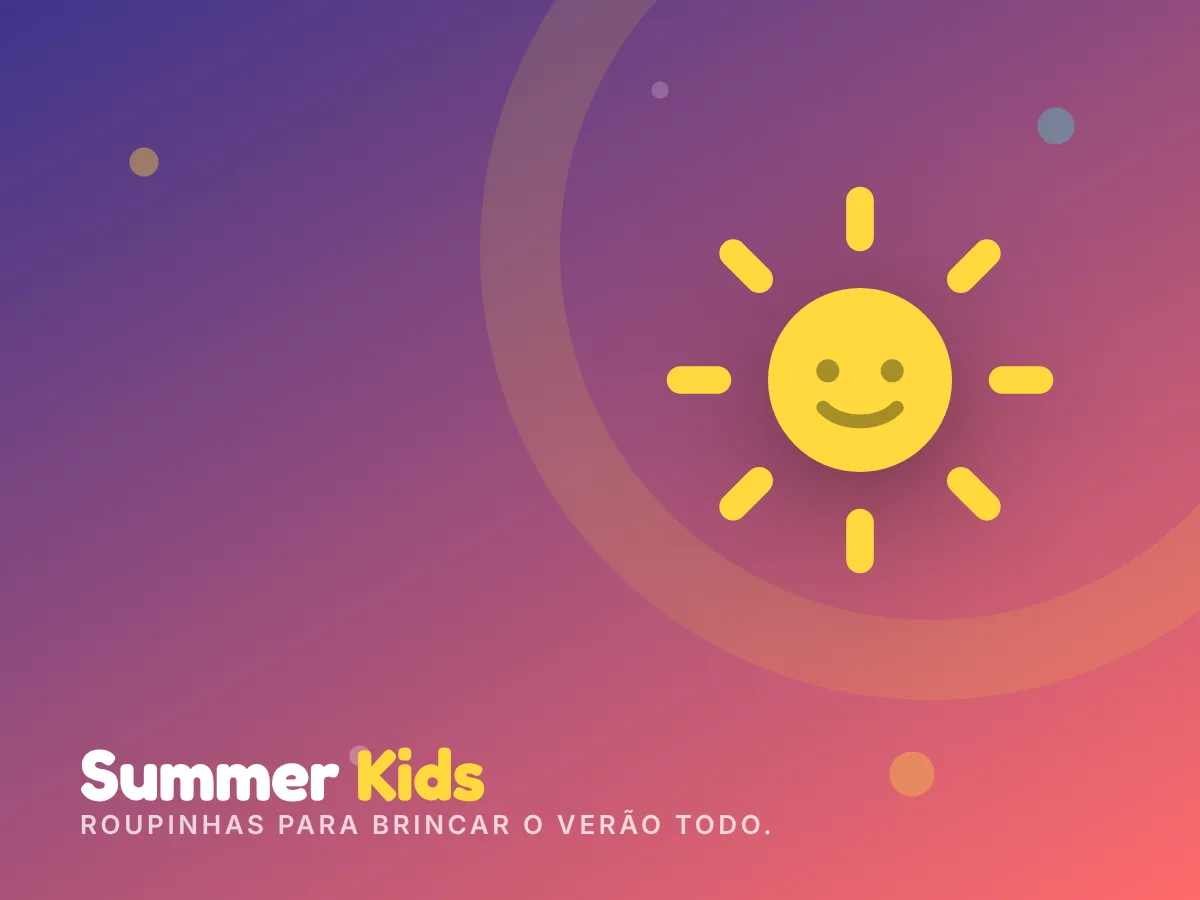 Roupas infantis da Summer Kids