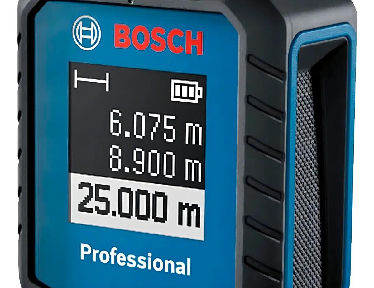 Trena A Laser Profissional Digital Medidor De Distancia Trena Laser Com Bolsa Alcance De 25m Glm 2523 Bosch