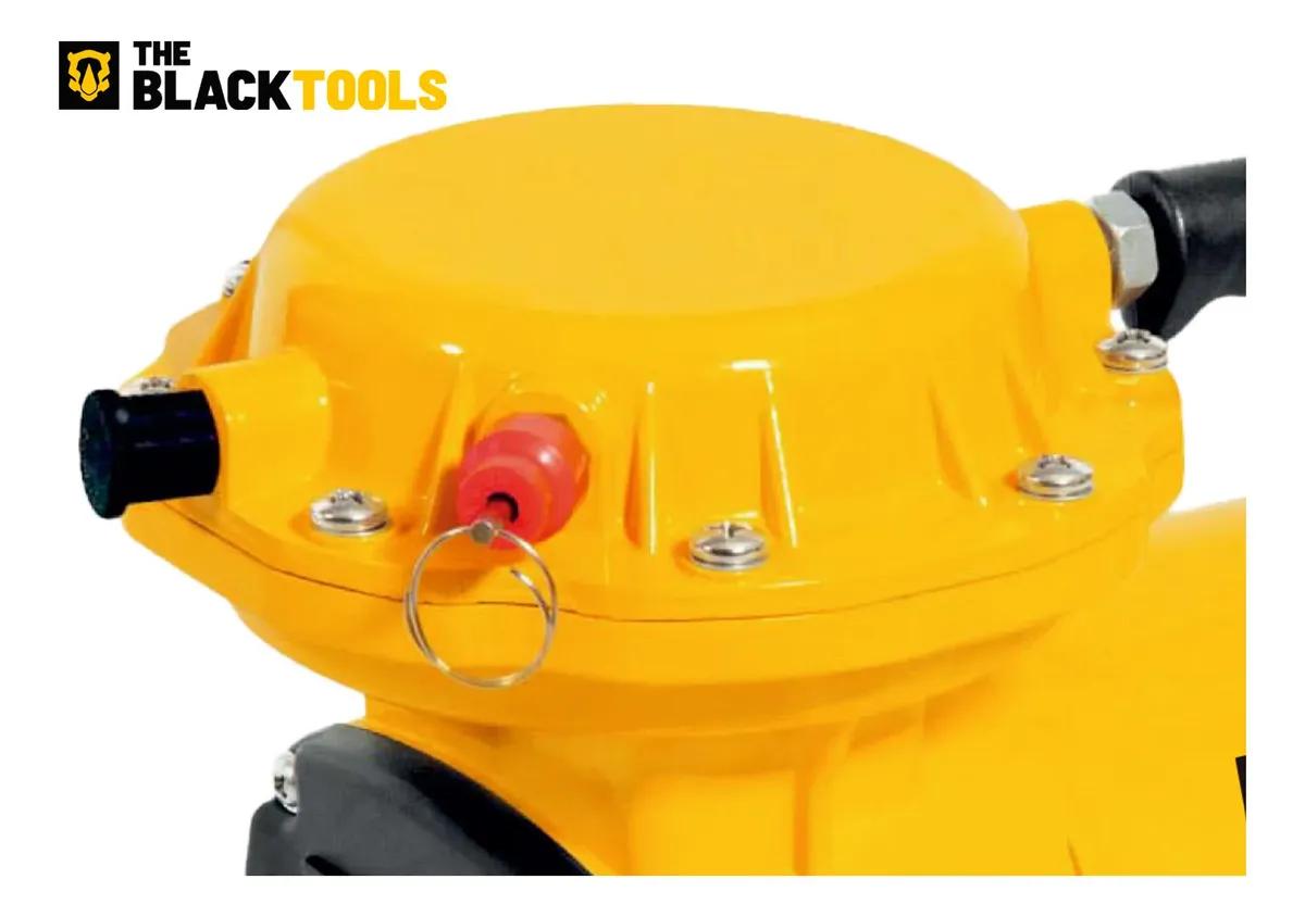Compressor De Ar Direto 1/2HP 40 psi Kit Bivolt Elétrico Portátil Com Acessórios Cme2000 The Black Tools