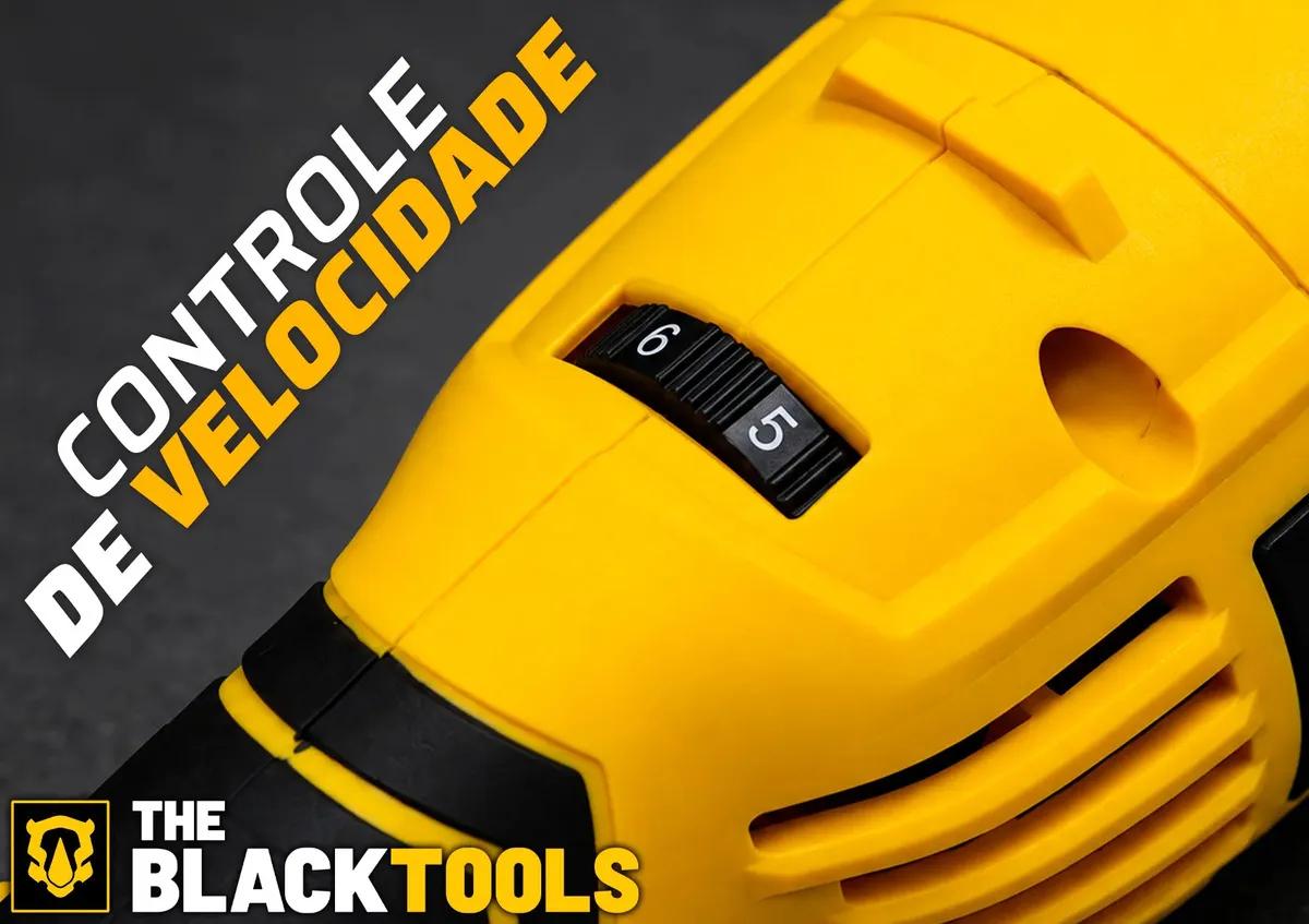 Politriz Angular Automotiva 7" Polegadas 1200w Profissional Bpa1200 The Black Tools