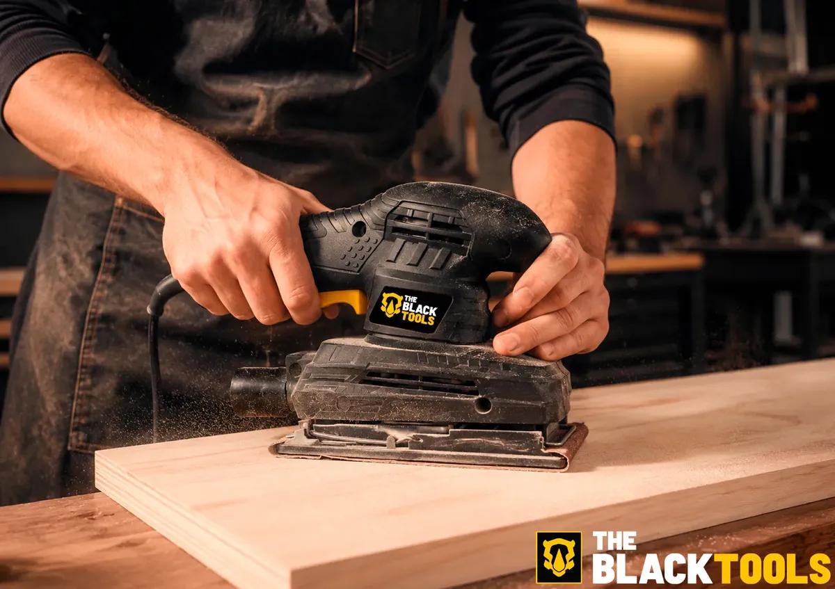 Lixadeira Orbital De Lixa Btl150 10000 Rpm 150w Preta Cor Preto Frequência 60hz 220v The Black Tools