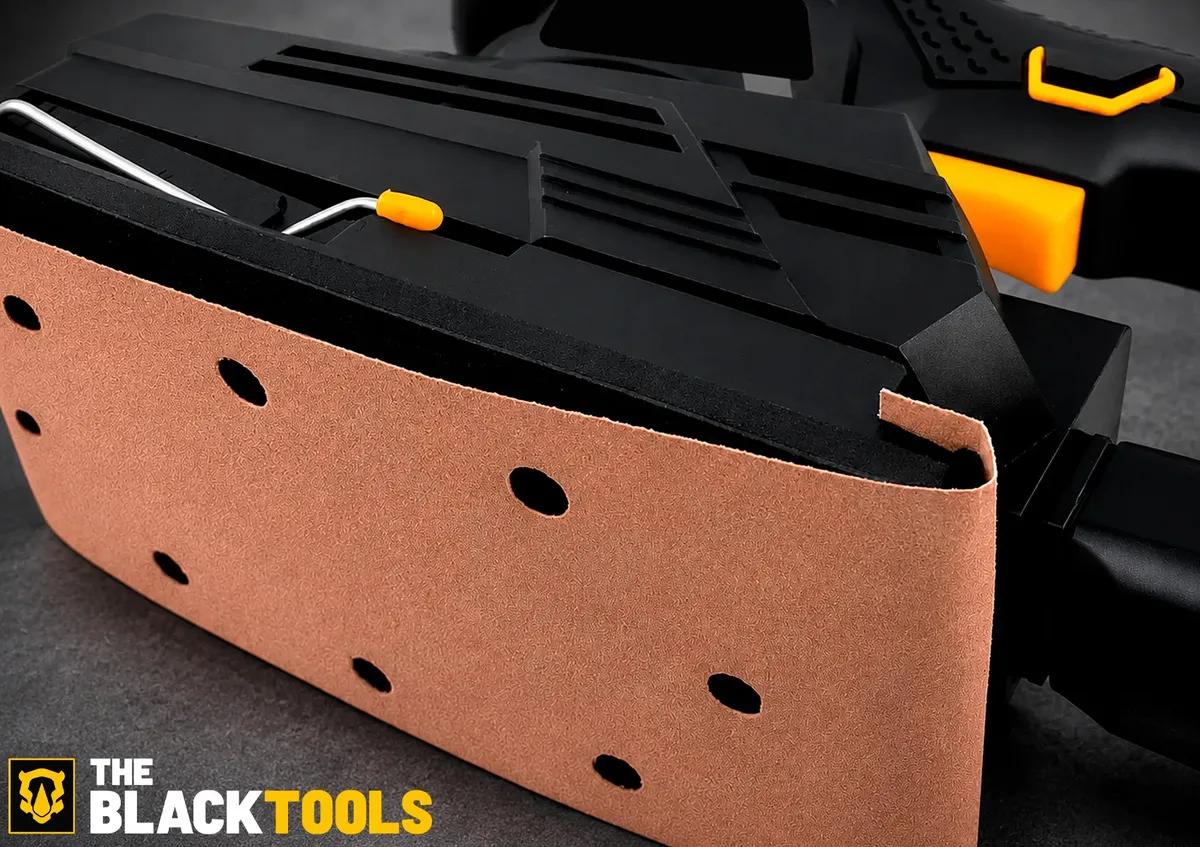 Lixadeira Orbital De Lixa Btl150 10000 Rpm 150w Preta Cor Preto Frequência 60hz 220v The Black Tools