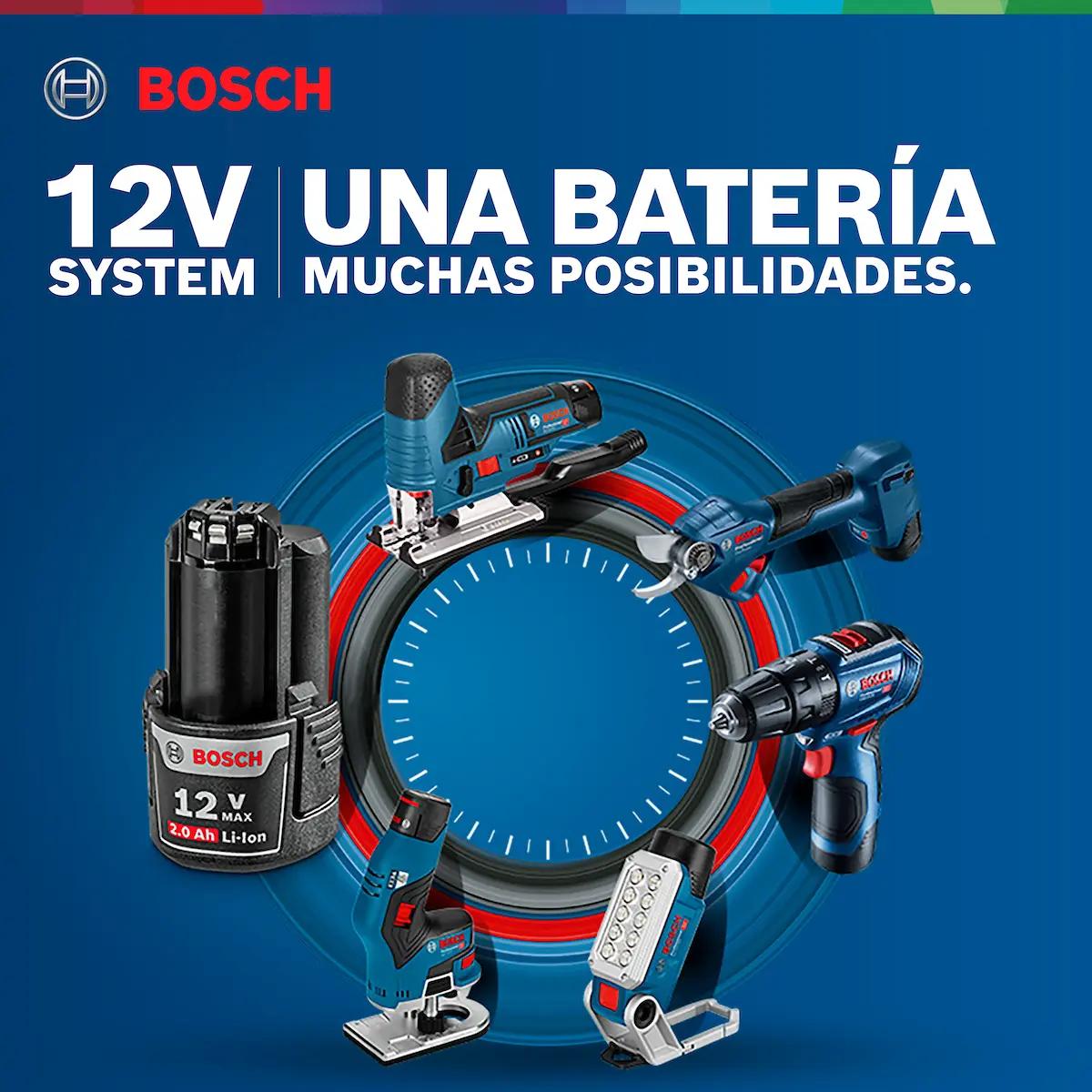 Parafusadeira E Furadeira 3/8 A Bateria Bosch Gsr 120-li
