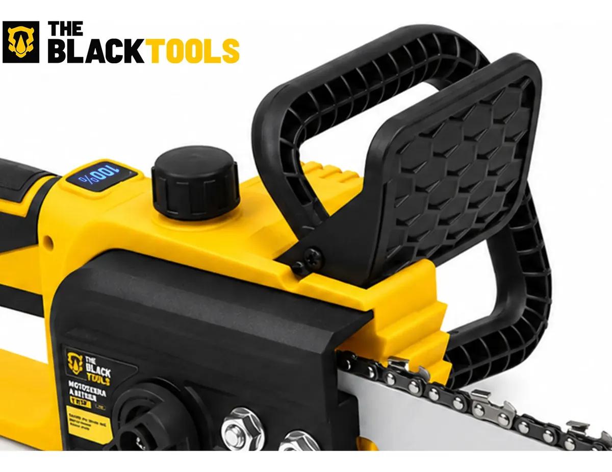 Moto Serra Elétrica 12 Polegadas a Bateria 21V Portátil Recarregável Profissional Para madeiral TCS21B The Black Tools