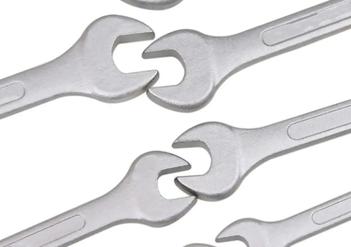 Jogo De Chave Boca E Estrela Combinada 12 Pçs Aço 6 22 Mm Cromada IF-12 The Black Tools