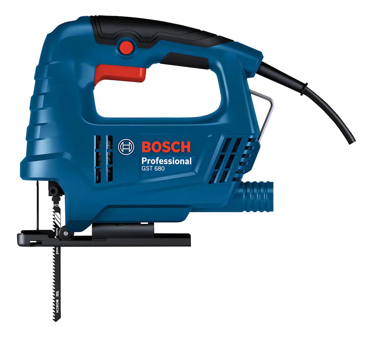 Serra Tico Tico Profissional Gst 680 500w Bosch Com Lâmina Protetora