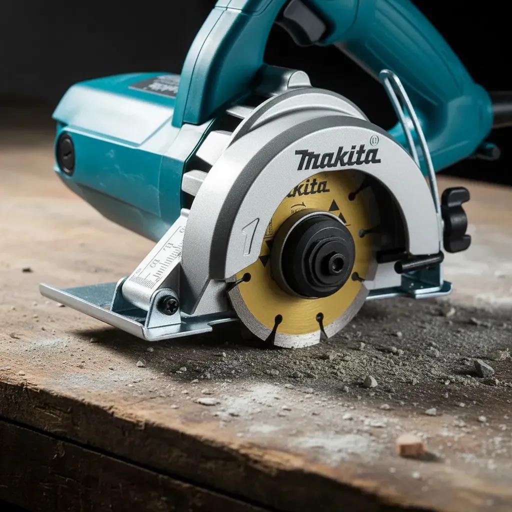 Serra Mármore 110mm 1300W Com 2 Discos 4100NH3ZX2 Makita Profissional