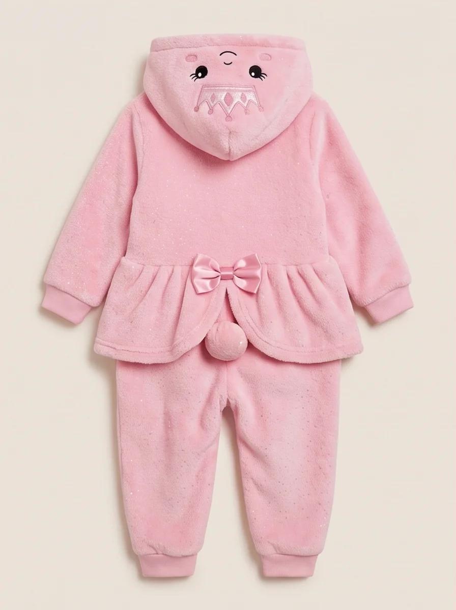 Kigurumi Princesinha Rosa Infantil