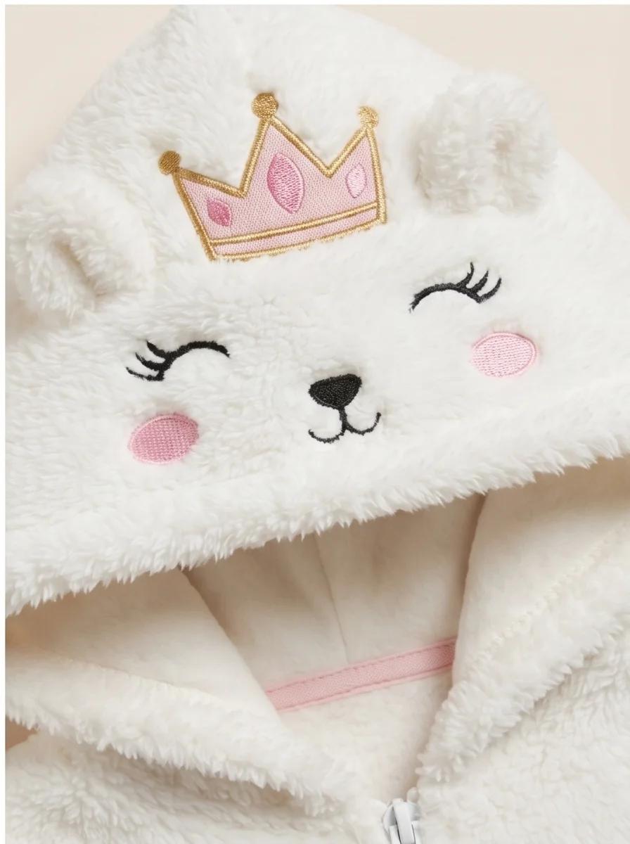 Kigurumi Ursinha Princesa Infantil
