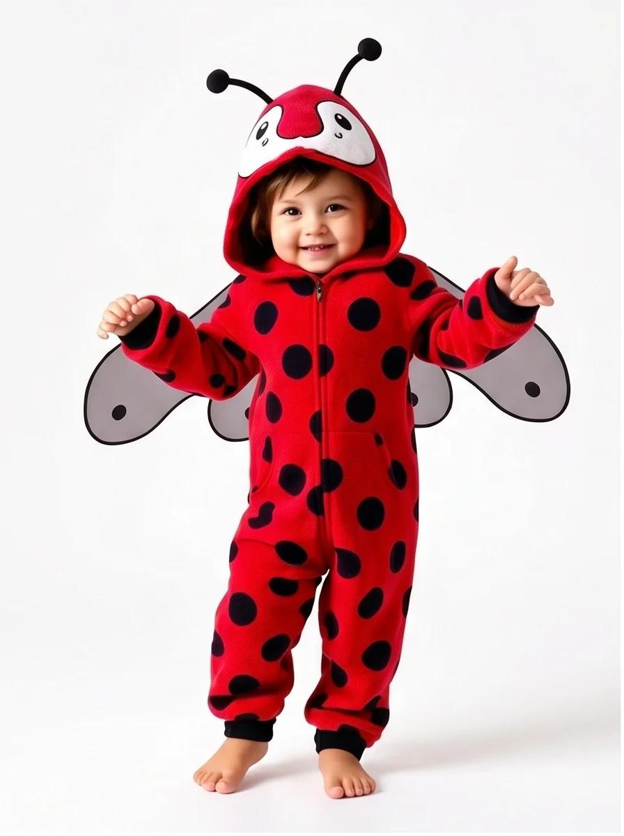 Kigurumi Joaninha Infantil