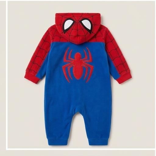 Kigurumi Homem-Aranha Infantil