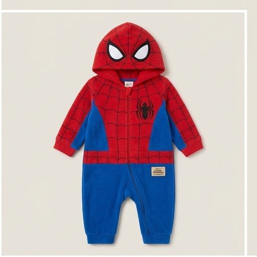 Kigurumi Homem-Aranha Infantil