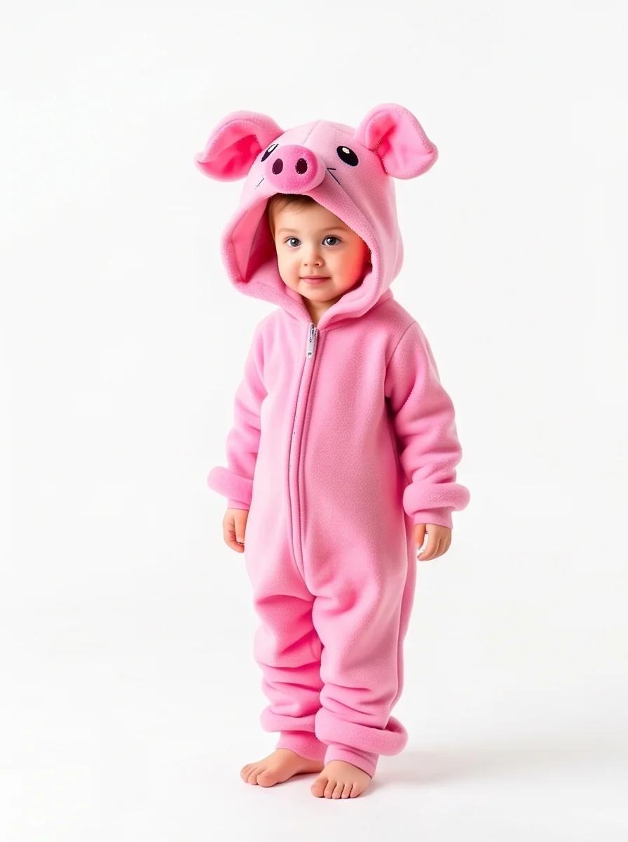 Kigurumi Porco Infantil