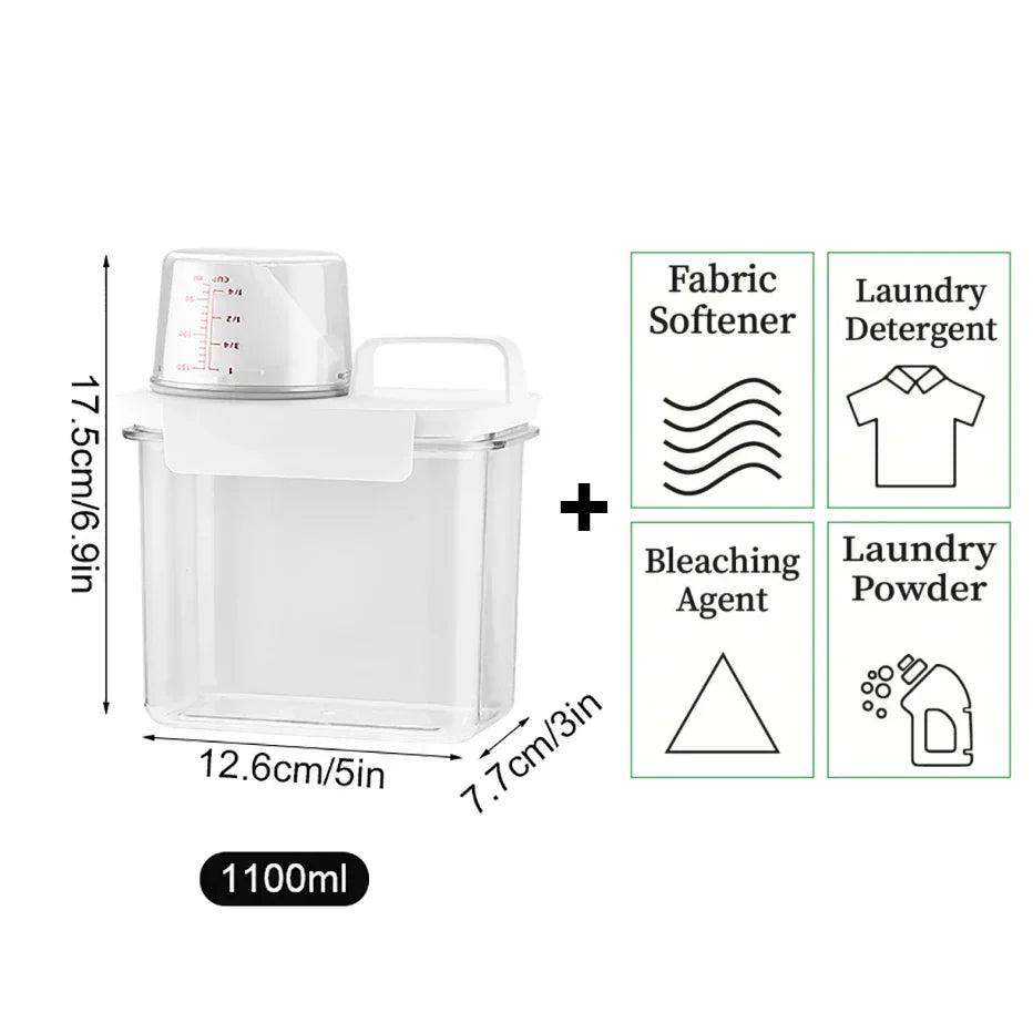 Dispensador de Sabão para Lavanderia Recarregável | WashEasy