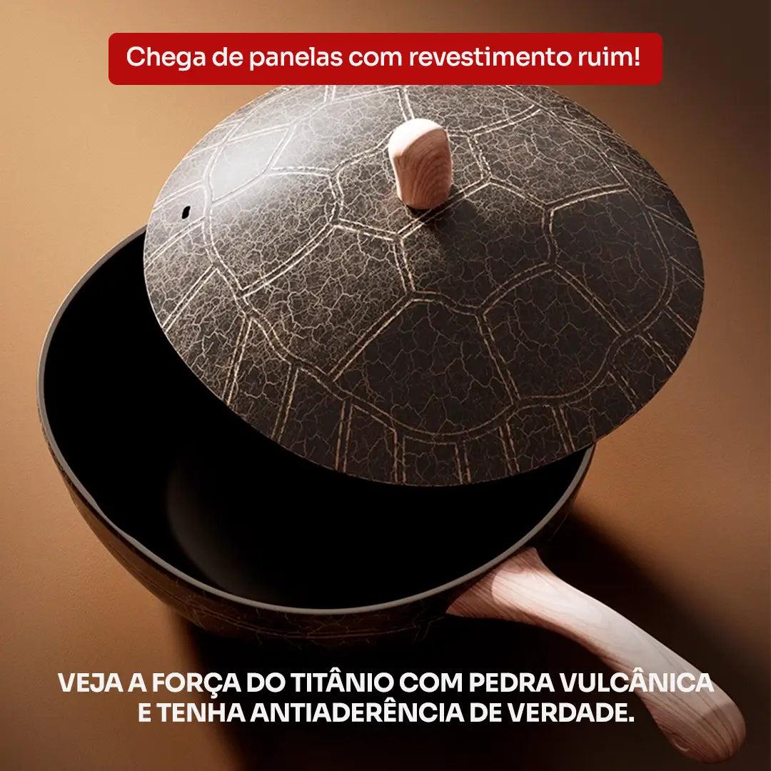 Panelas de Aço Antiaderente Premium com Kit de Utensílios