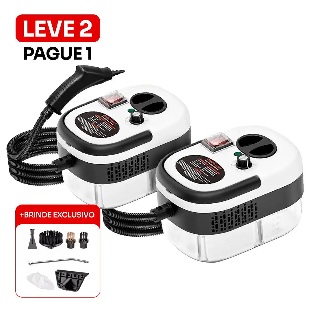 Limpador a Vapor Pressurizado Turbo 2500W