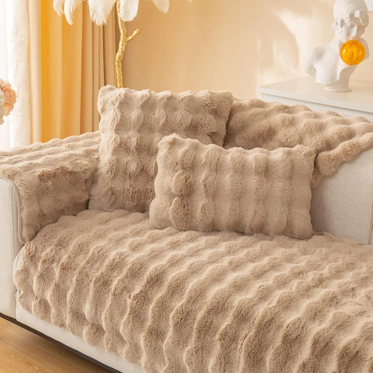 Capa SoftComfort Universal Premium para Sofá com Almofadas SoftComfort