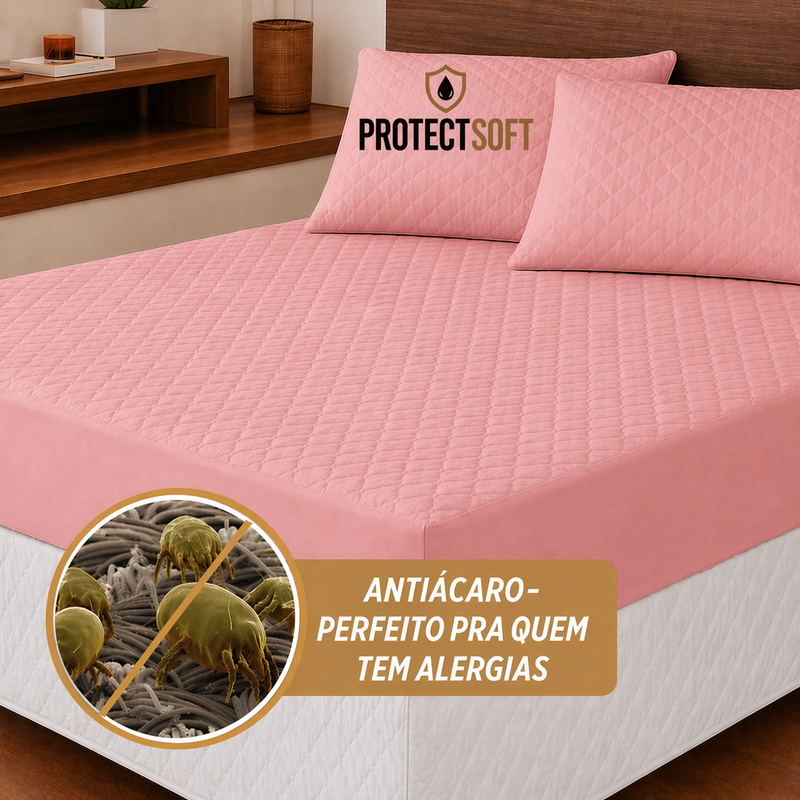 ProtectSoft Capa Impermeável Premium com 2 Fronhas