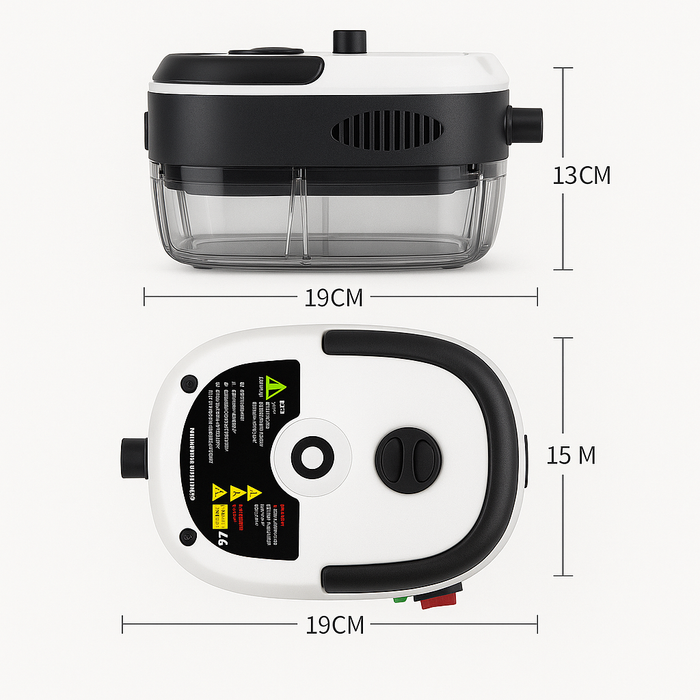Limpador a Vapor Pressurizado Turbo 2500W