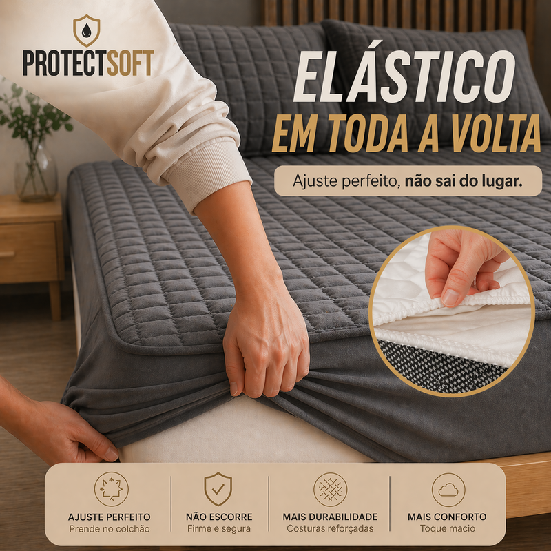 ProtectSoft Capa Impermeável Premium com 2 Fronhas