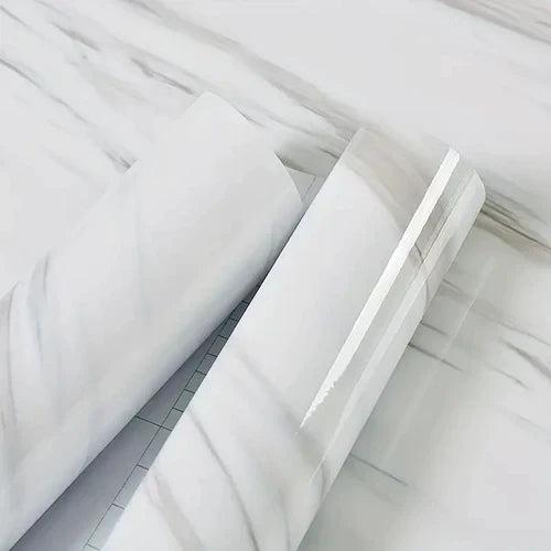 Papel de Parede Efeito Mármore Autoadesivo | LuxeMarble