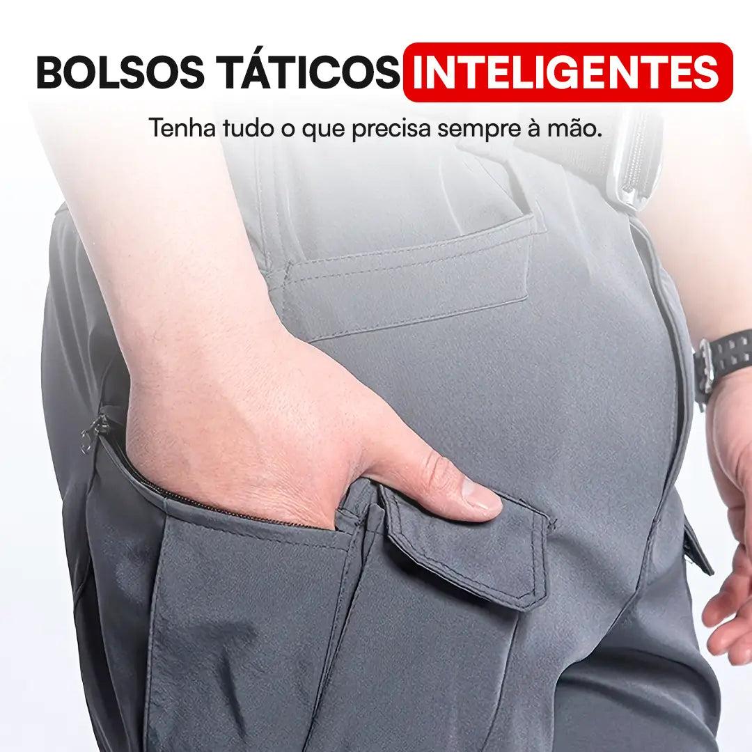 Calças Tática Militar Alfatek com Kit Tático