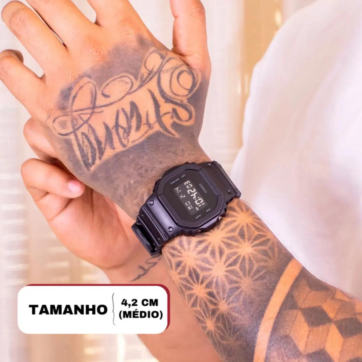 Relógio Casio Masculino G-shock Digital Preto Dw-5600bb-1dr