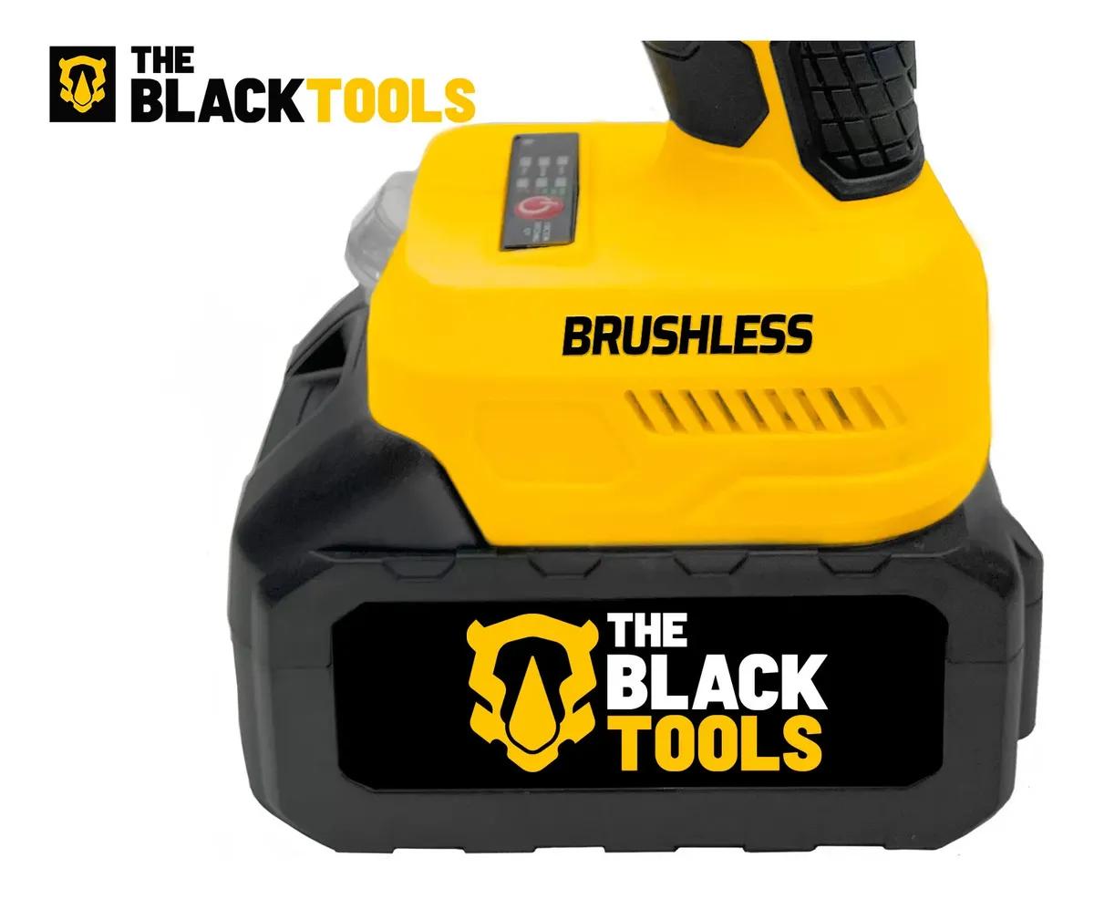 Parafusadeira Chave De Impacto A Bateria Lítio 21v Motor Brushless 800nm 80kgf.m Tb21ix The Black Tools
