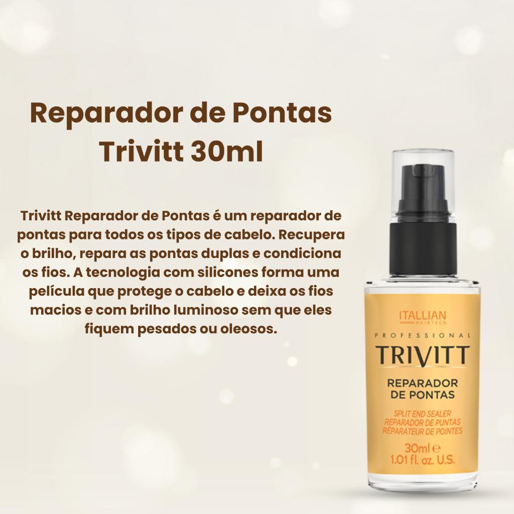 Combo 4 Produtos - Trivitt Itallian Color Mascara 1kg Shampoo Fluido e Reparador