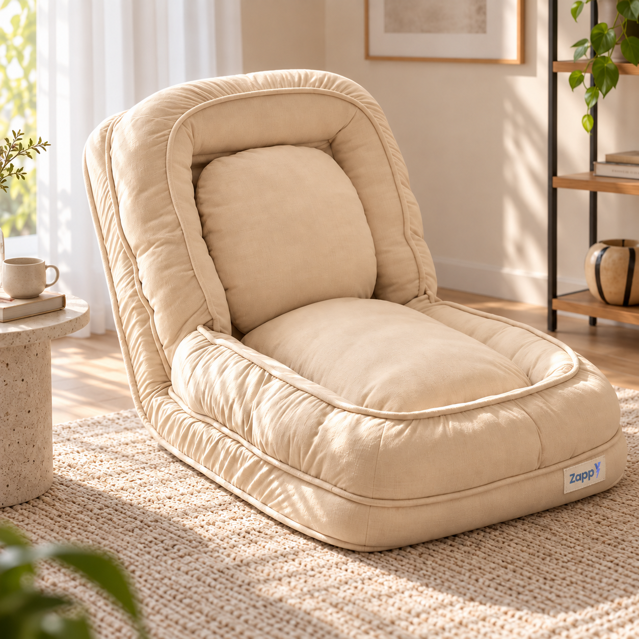 Sofá-cama Retrátil Algodão 5 em 1 com Almofadas Cushion