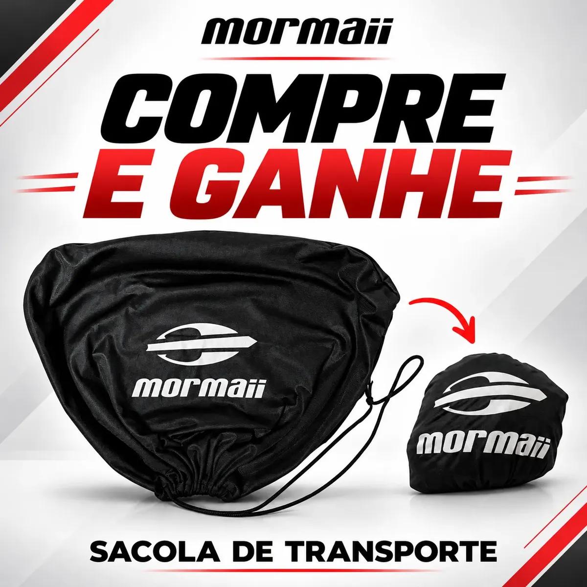 Capacete Mormaii Esportivo Fechado Azul Link Exclusivo Novo