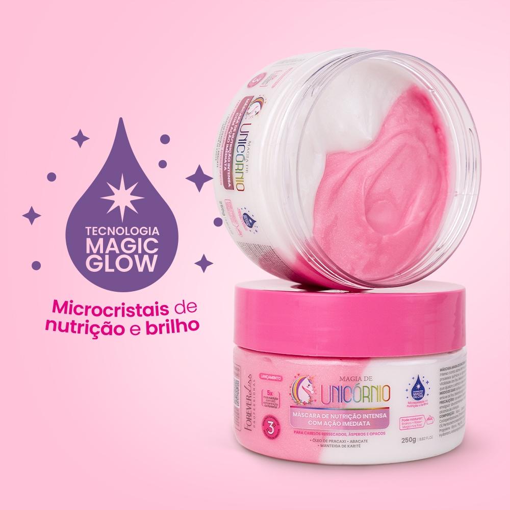 Kit Shampoo, Condicionador E Máscara Magia De Unicórnio Forever Liss