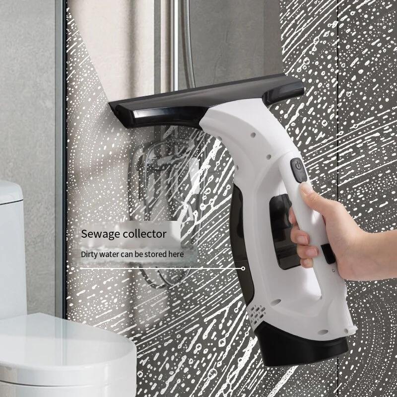 Máquina de limpeza de janelas elétrica multifuncional, sem fio, branca, recarregável, automática, portátil, ferramentas de limpeza de vidro - AliExpress 15