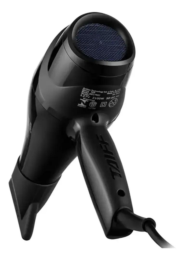 Secador De Cabelo Taiff Tourmaline 4 Temperaturas 2100w Cor Preto