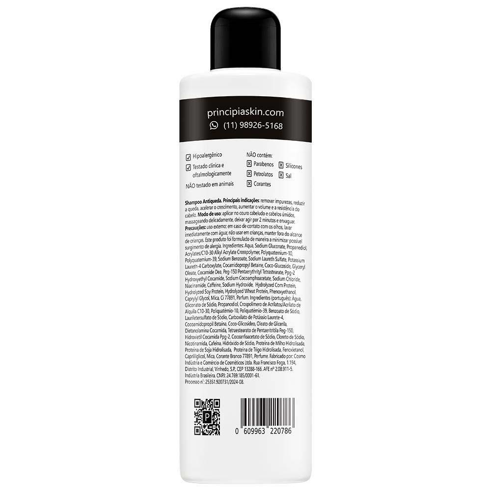 Principia Kit - Antiqueda Trio - Shampoo + Condicionar + Sérum Capilar 60Mls