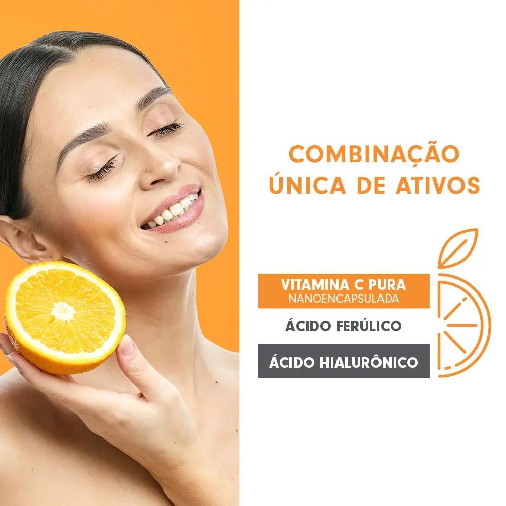 Sérum Rejuvenescedor Facial Ivy C Ferulic 30g Mantecorp Todo Tipo De Pele Dia/noite