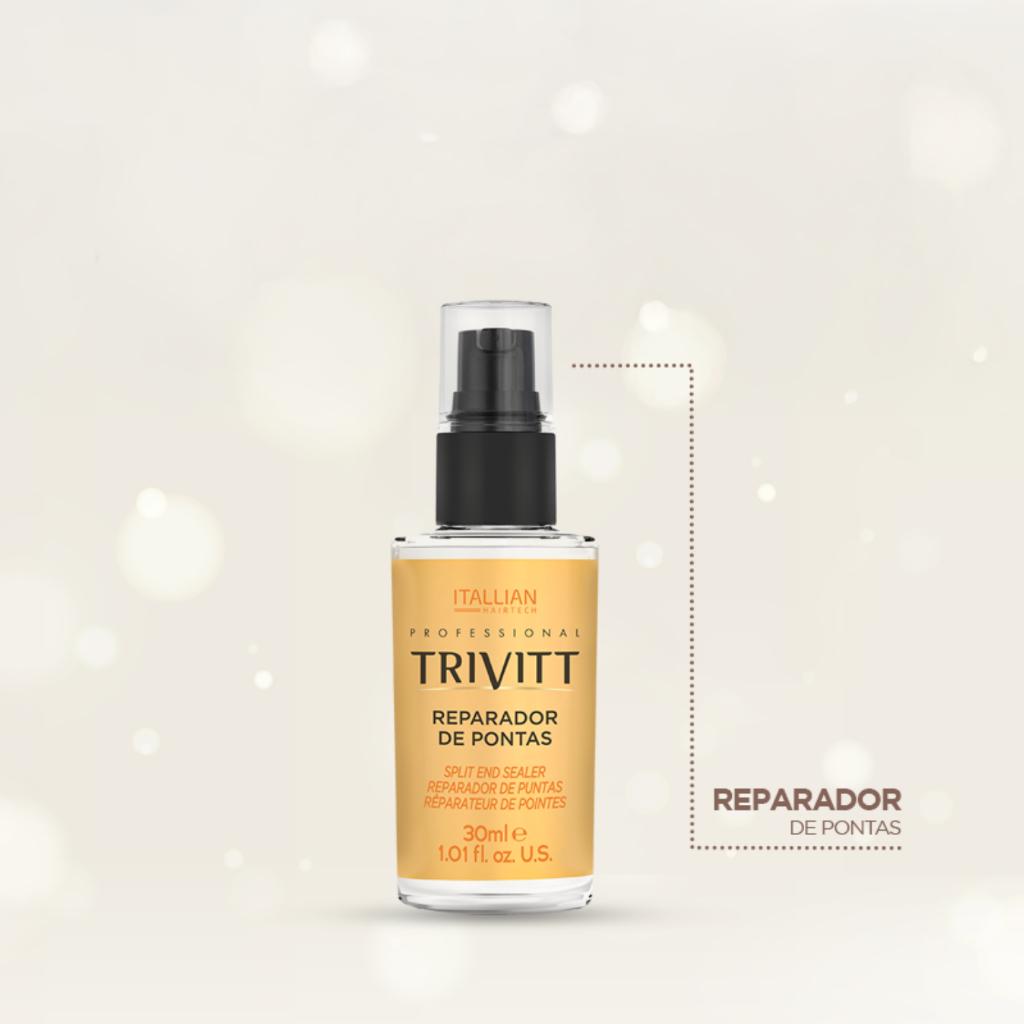 Combo 4 Produtos - Trivitt Itallian Color Mascara 1kg Shampoo Fluido e Reparador