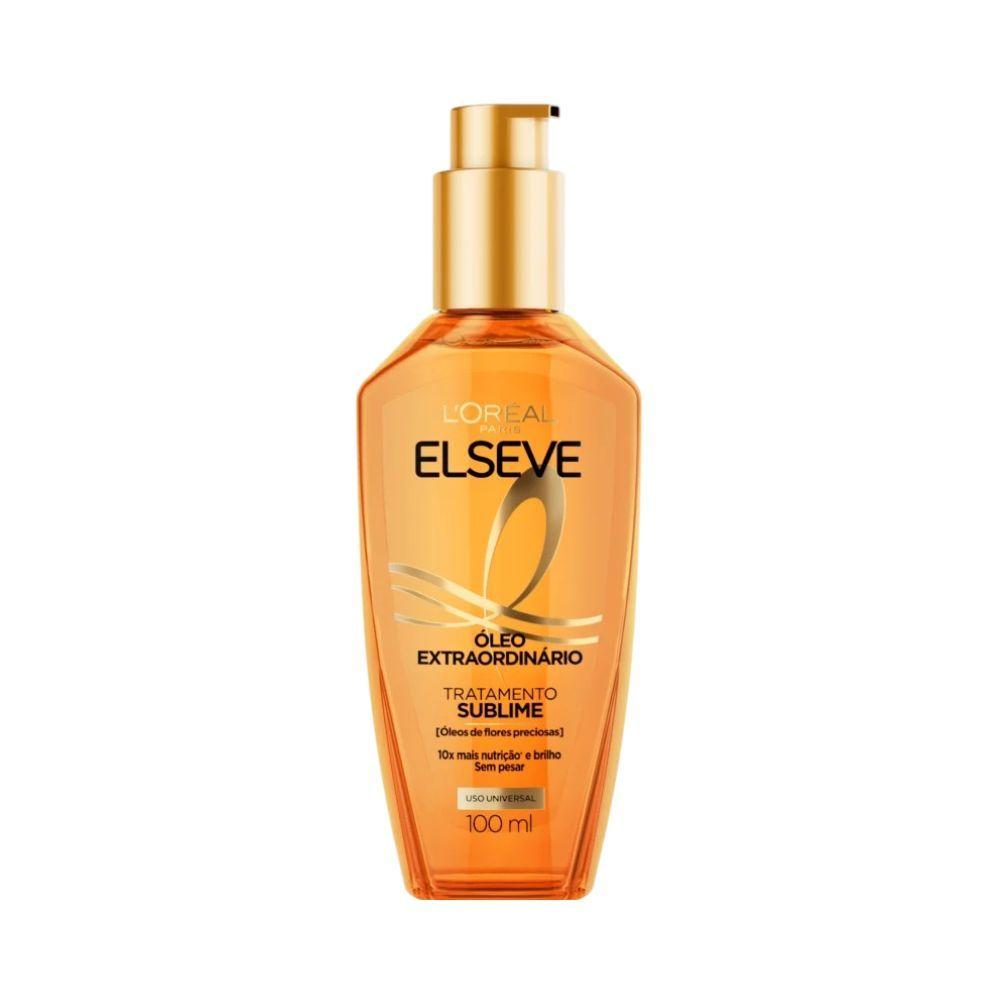 Kit 3 Óleo Capilar Elseve L'Oréal Paris Óleo Extraordinário 100ml - 3 unidades