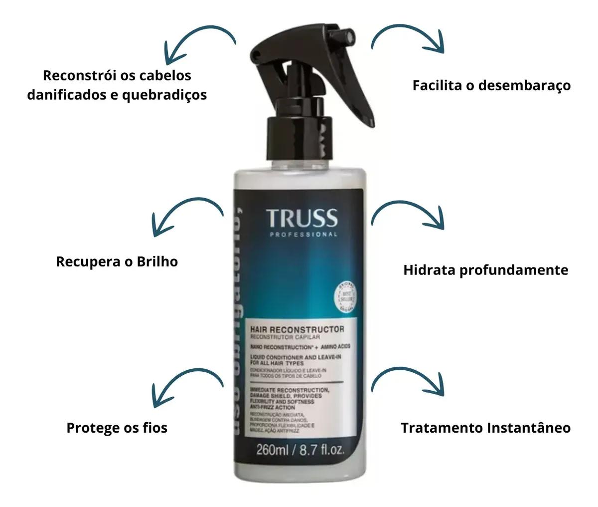 Spray Uso Obrigatório Truss Reconstrutor Capilar 260ml