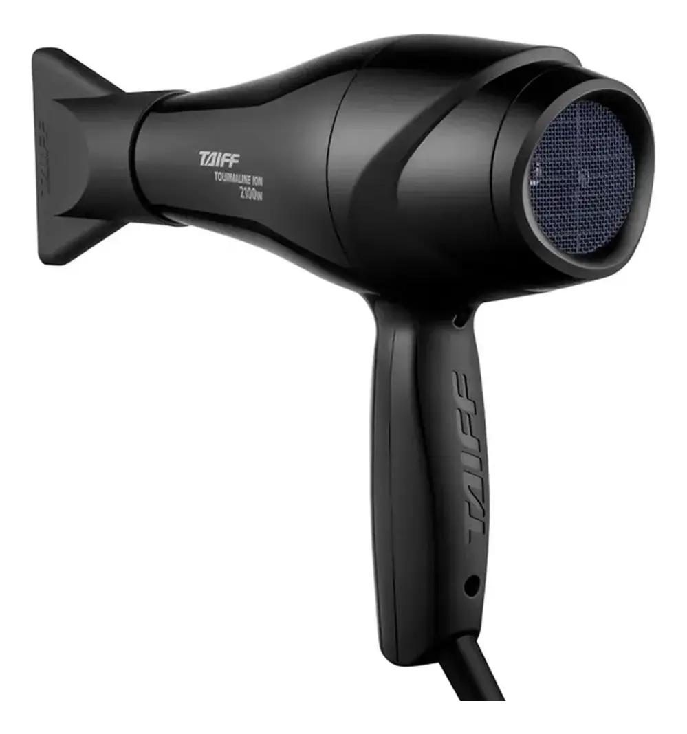 Secador De Cabelo Taiff Tourmaline 4 Temperaturas 2100w Cor Preto