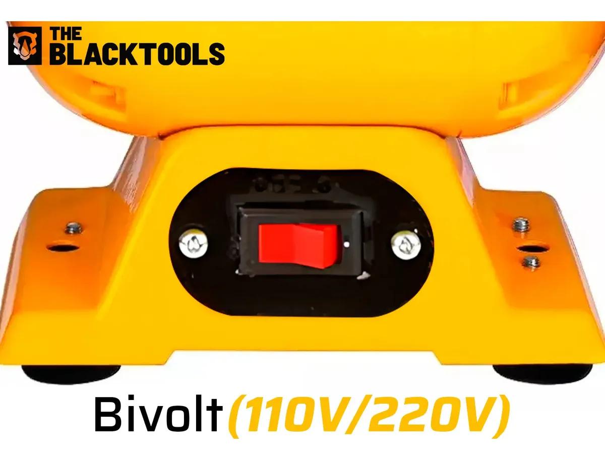 Moto Esmeril Bancada Profissional Bivolt 735w 1cv 6 Polegada