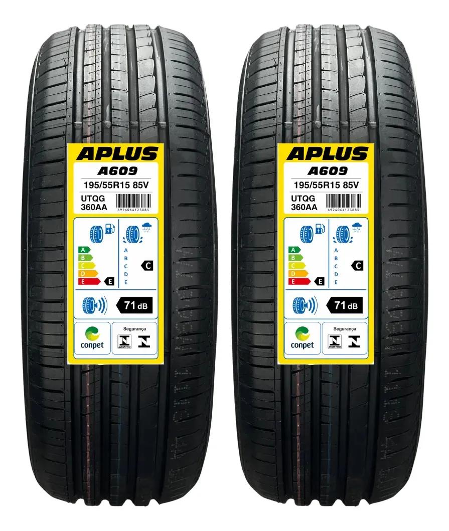 Kit 2 Pneus 195/55R15 85V TL Aplus A609-1